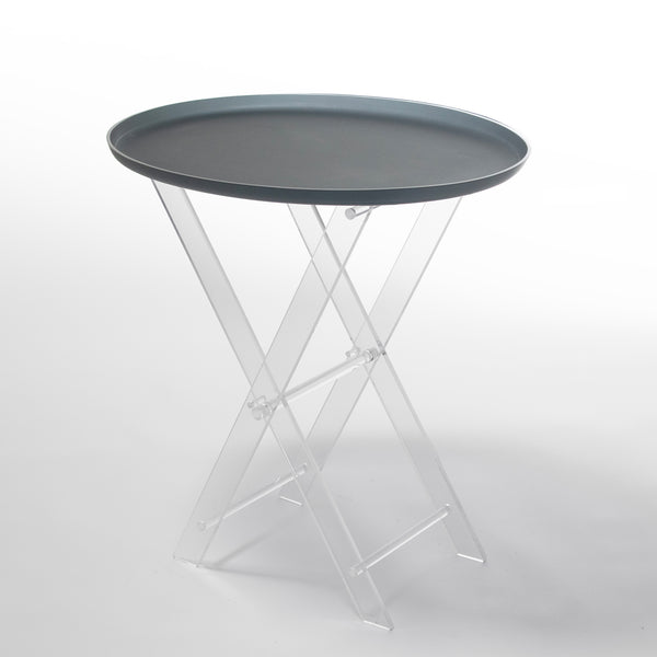 FOLDING SERVING TABLE OVAL